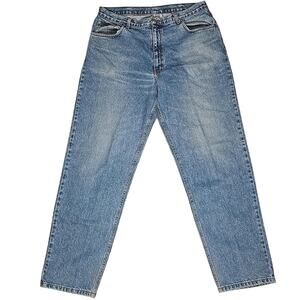 Vintage Calvin Klein Easy Fit Jeans Mens 36x32 Double Stonewash Y2K Baggy